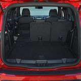 Der Ladeboden ist oben