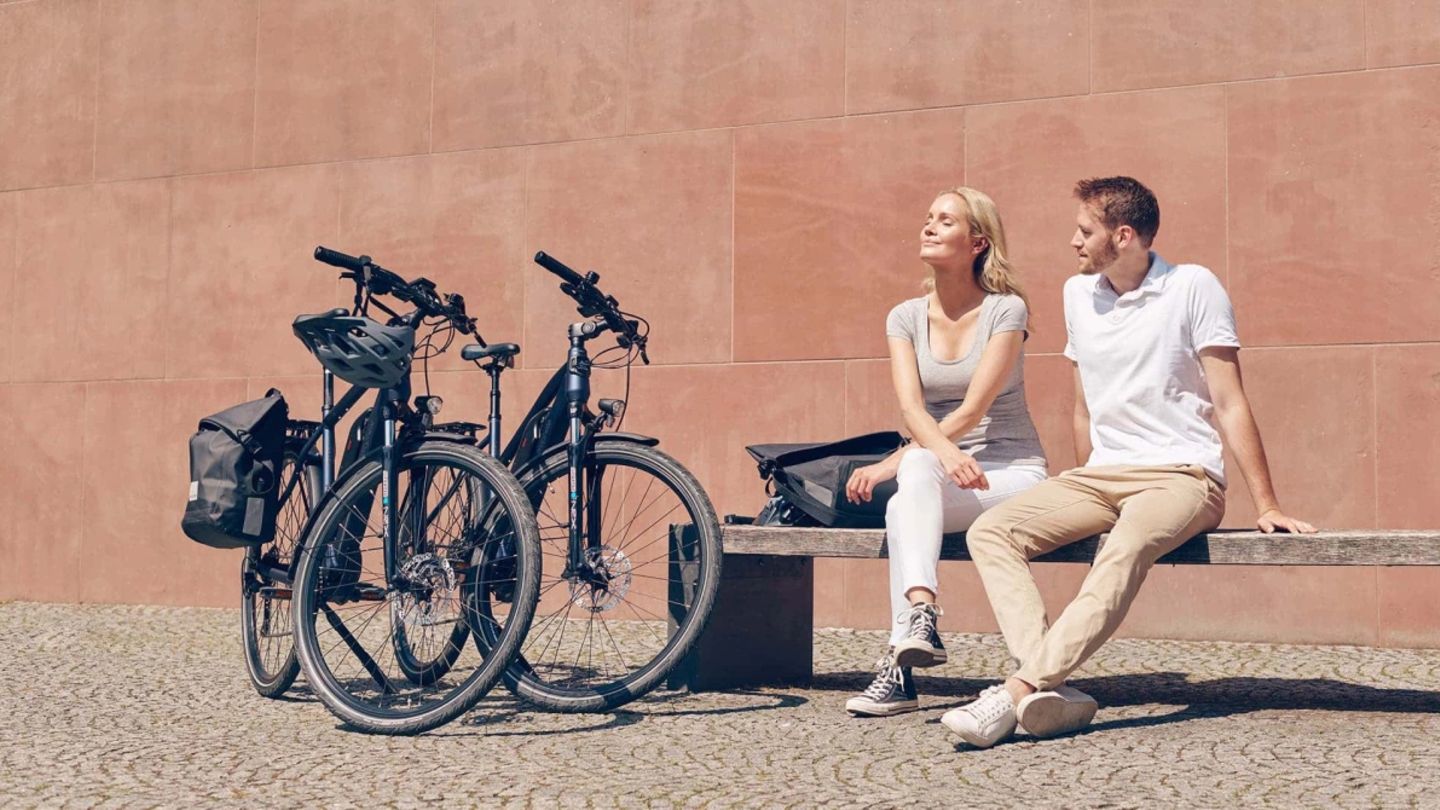 Auch für Touren sollte der Akku ausreichen. Zur Not kann man unterwegs nachladen.