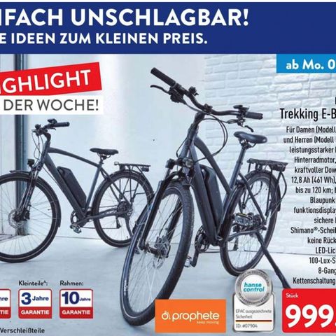 Die Garantie bei Rädern umfasst keine Verschleißteile.