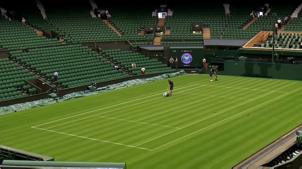 Video: Wimbledon ab Dienstag vor vollem Haus Video: Wimbledon ab Dienstag vor vollem Haus