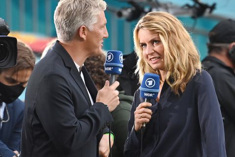 Jessy Wellmer  Bastian Schweinsteiger
