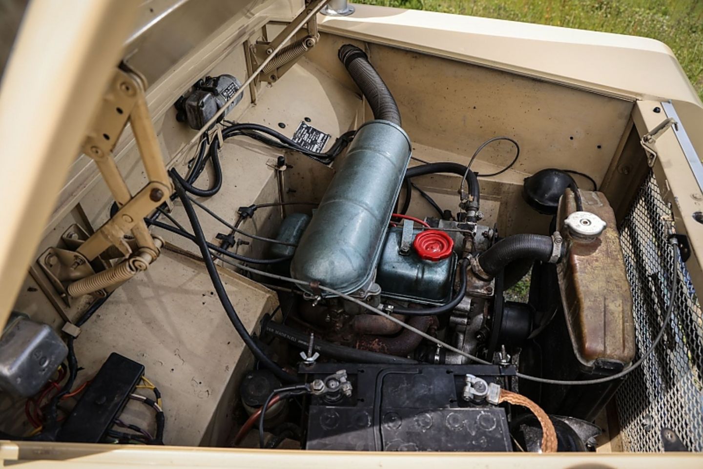 Der Motor hat 34 kW / 47 PS