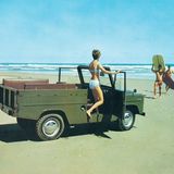 Auch eine Strandversion gab es