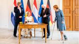 Willem-Alexander und Maxima in Berlin