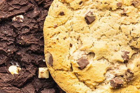 Rezept für einfachen Schokokuchen: Chocolate Chip Cookie Kuchen