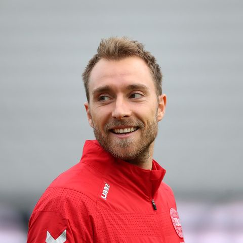 Dänemarks Christian Eriksen während einer Trainingseinheit im Ceres Park (Archivfoto)