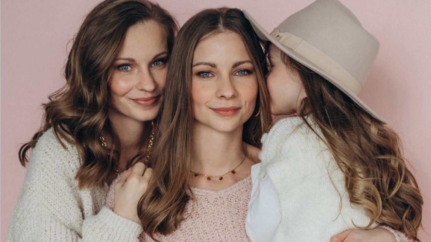 Lara, Nina und Tochter Lea