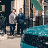 Gerry McGovern und Edelschneider Henry Poole kreierten einen speziellen Stoff anlässlich des Range Rover Jubiläums