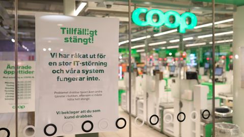 Die schwedische Supermarktkette Coop gehört zu den Opfern der Cyber-Erpresser