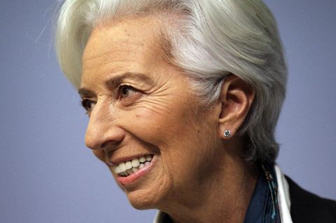 Christine Lagarde lächelt