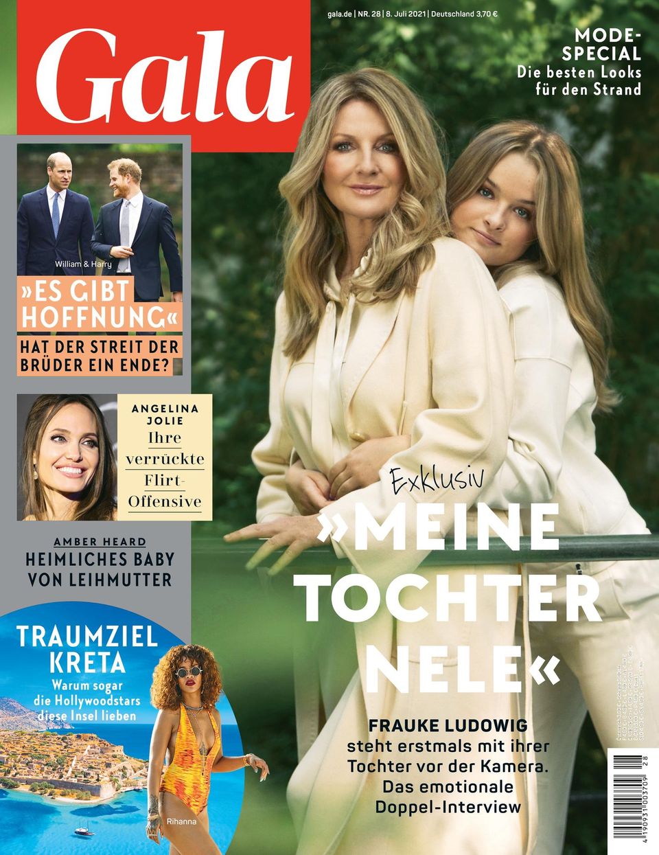 Frauke Ludowig und ihrer Tochter Nele