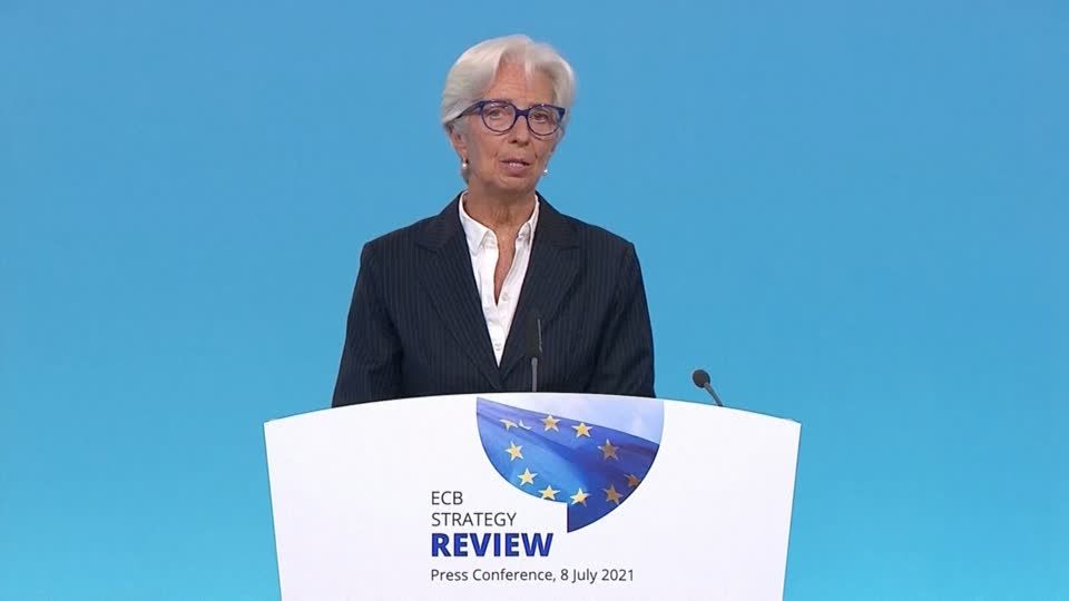 Video: EZB überarbeitet Strategie und weicht Inflationsziel auf Video: EZB überarbeitet Strategie und weicht Inflationsziel auf