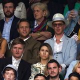 Wimbledon Olly Murs und Benedict Cumberbatch