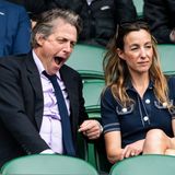 Wimbledon Hugh Grant und Anna Elisabet Eberstein