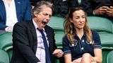 Wimbledon Hugh Grant und Anna Elisabet Eberstein