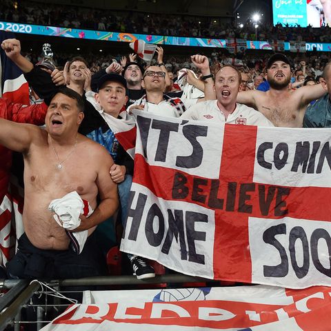 England fans Wembley Euro 2020