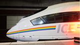 Regenbogen-ICE der Deutschen Bahn
