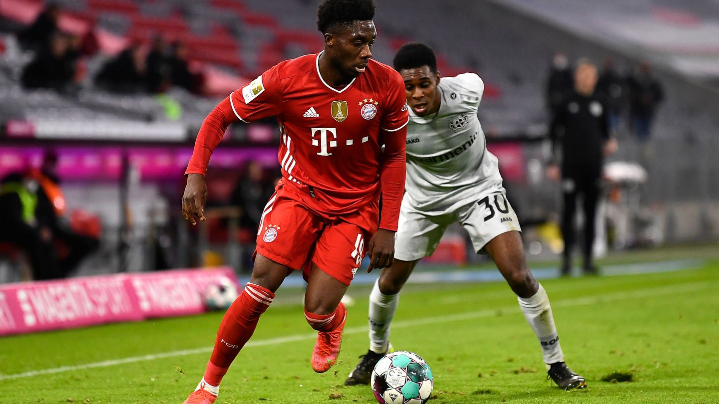 FC Bayern: Alphonso Davies missed the Gold Cup due to injury