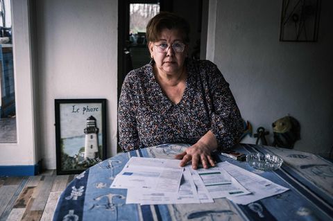 Jeanne Pouchain hat alle Dokumente aufgehoben 