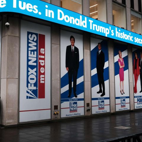 Das Hauptquartier von Fox News in New York City (USA)