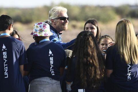 Richard Branson hebt ab