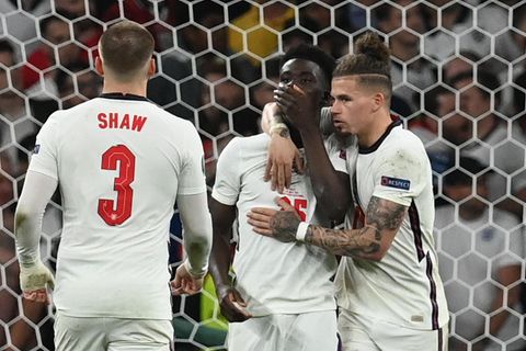 Der EM-Traum ist geplatzt: Bukayo Saka nach seinem verschossenen Final-Elfmeter