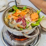 Hot Pot -vietnamesisches Fondue