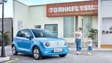 Die Größe entspricht einem Smart Forfour