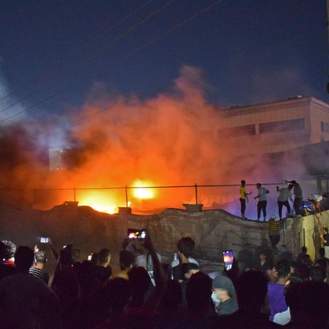 Irak: Dutzende Menschen sterben nach Brand auf Covid-19-Station (Video)