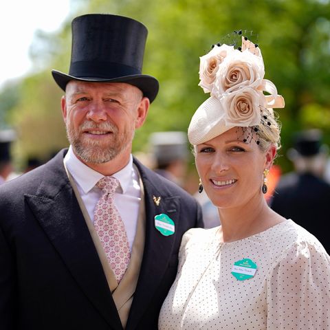 Mike und Zara Tindall beim Pferdrennen in Ascot