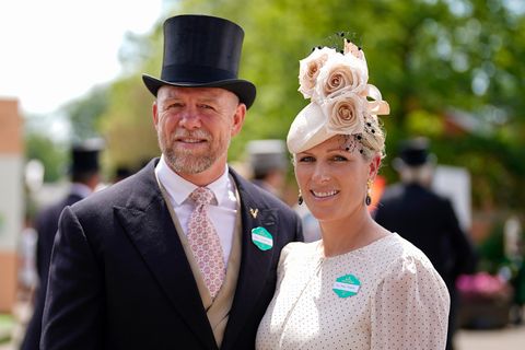 Mike und Zara Tindall beim Pferdrennen in Ascot