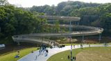 Skywalk im Wanli District von Nanchang