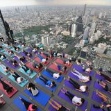 Mahanakhon Skywalk in Bangkok