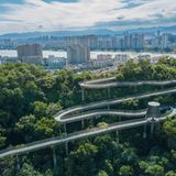 Fudao Skywalk in Fuzhou