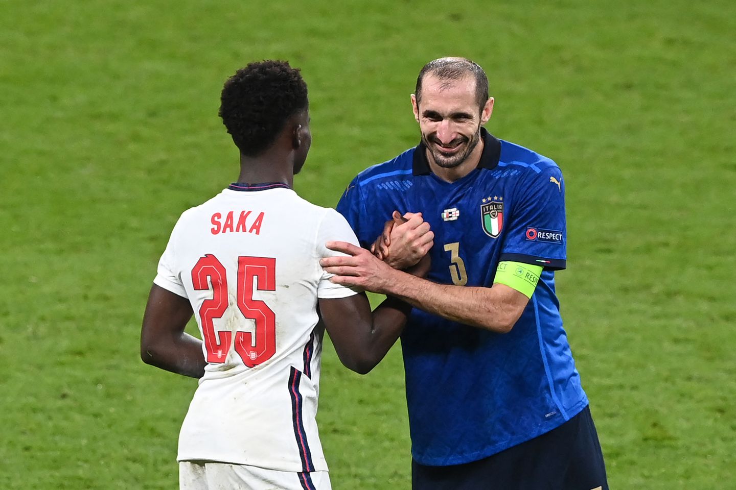 Giorgio Chiellini: Cursed Saka before the decisive penalty