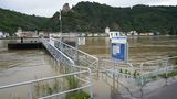 Hochwasser am Rhein