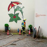 Feuerwehr pumpt Kita aus