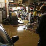 Vollgelaufene Garage