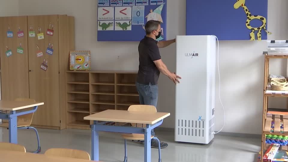 Video: Bund fördert nun auch mobile Luftfilter für Schulen Video: Bund fördert nun auch mobile Luftfilter für Schulen
