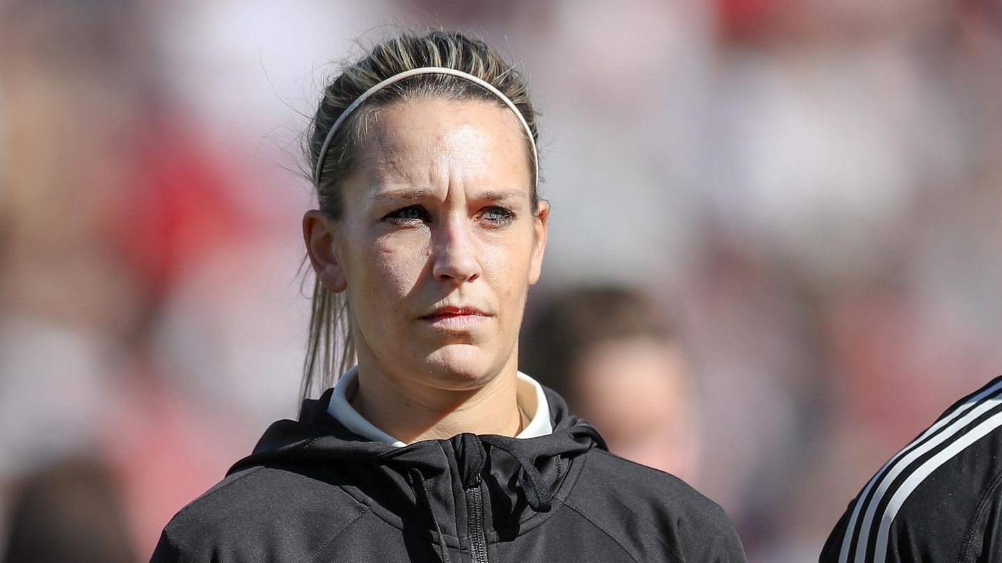 Die deutsche Fußball-Spielerin Lena Goeßling