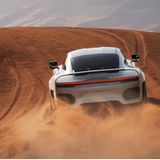 Die Tests finden arabischen Al Faya-Wüste statt