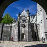 Eingang Schloss Neuschwanstein