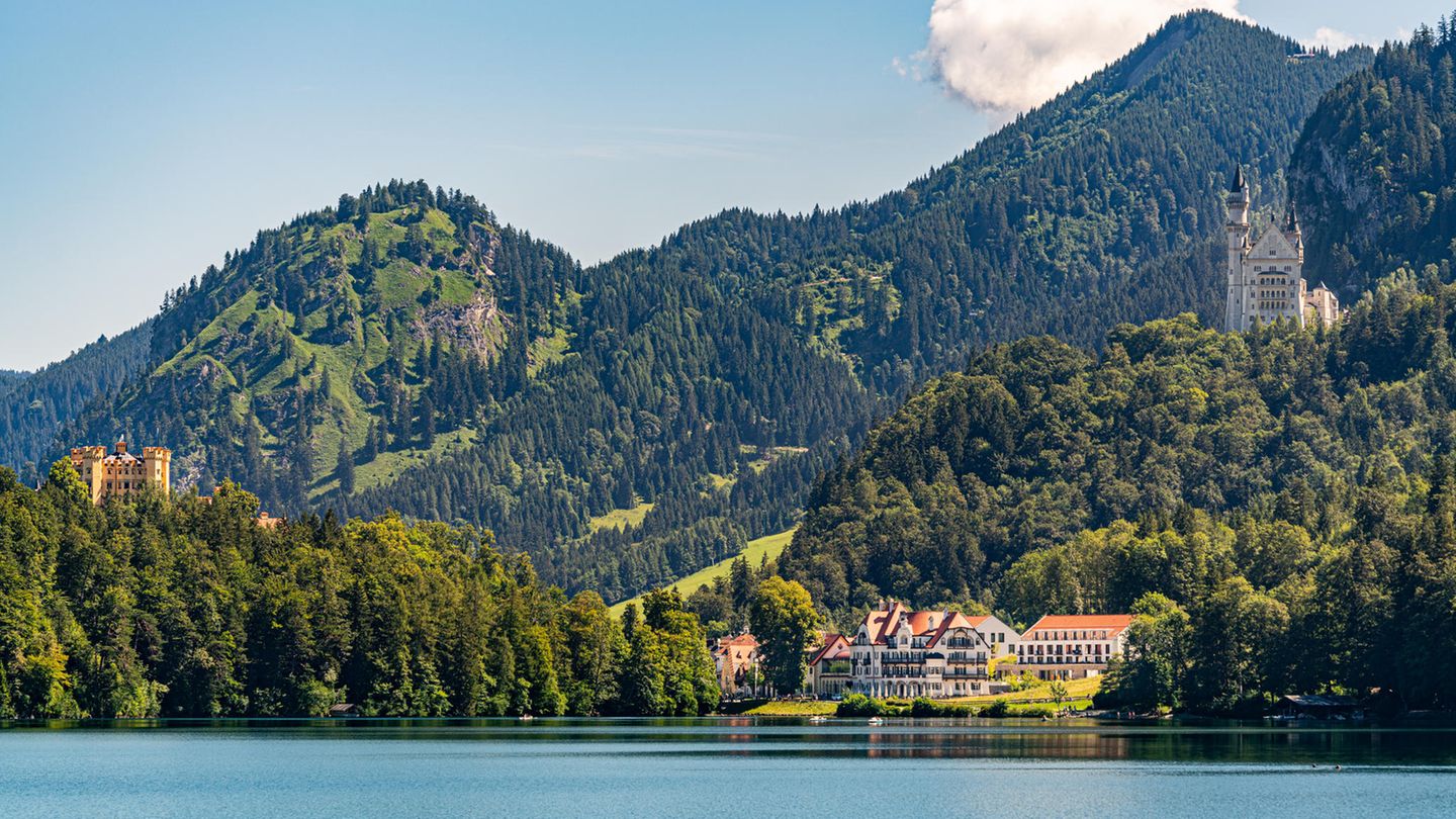 Schloss Neuschwanstein und Schloss Hohenschwangau