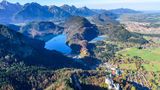 Ostallgäu mit Bergen und Seen