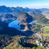 Ostallgäu mit Bergen und Seen