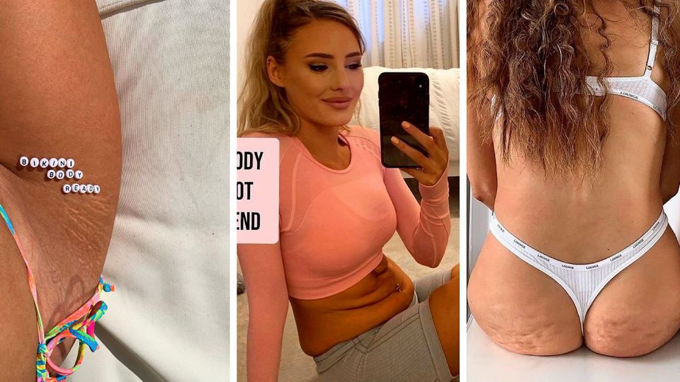 Instagram vs. Realität: Influencerin zeigt, wie sie ohne ihre Tricks aussieht Instagram vs. Realität: Influencerin zeigt, wie sie ohne ihre Tricks aussieht