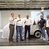 Team fox mit Designer Serdar Soyal 2 2.v.r.