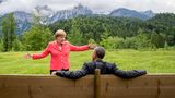 Angela Merkel und Barack Obama in Elmau