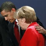Angela Merkel und Barack Obama 2009