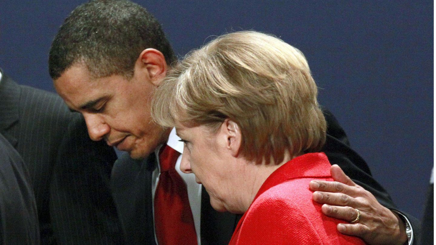 Angela Merkel und Barack Obama 2009 Angela Merkel und Barack Obama 2009